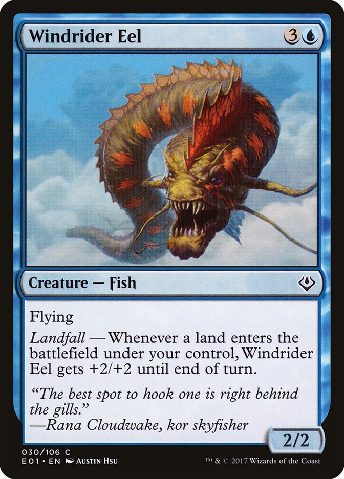 Windrider Eel [Archenemy: Nicol Bolas] - Magic: The Gathering - Card Brawlers | Quebec | Canada |