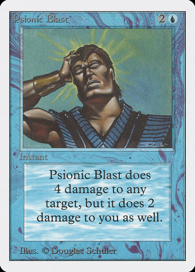 Psionic Blast [Unlimited Edition] - Magic: The Gathering - Card Brawlers | Quebec | Canada |