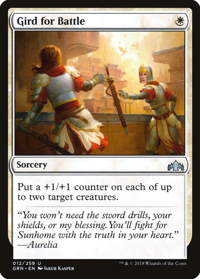 Gird for Battle [Guilds of Ravnica] - Magic: The Gathering - Card Brawlers | Quebec | Canada |