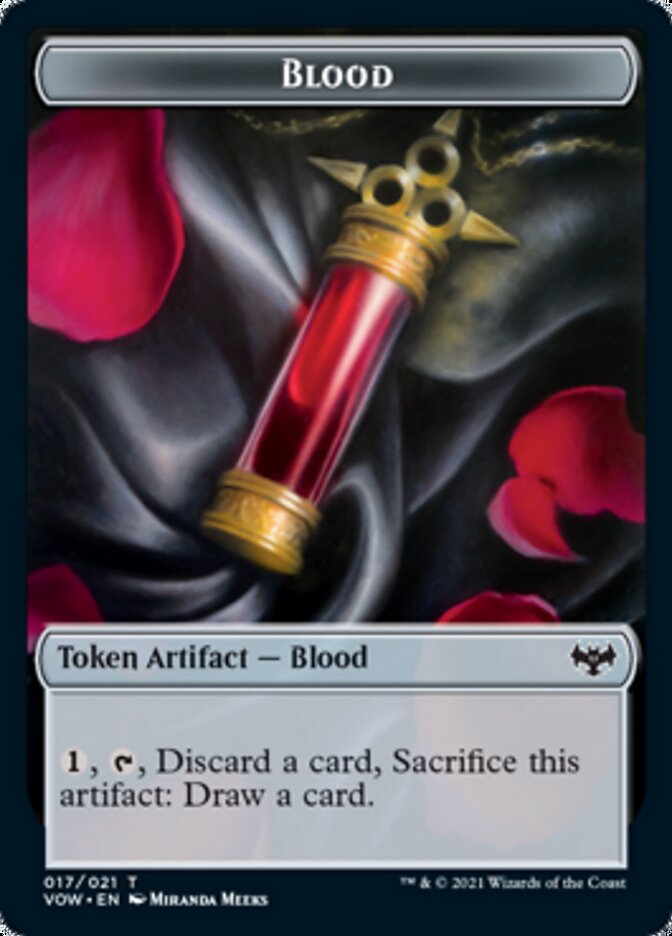 Blood // Bat Double-Sided Token [Innistrad: Crimson Vow Commander Tokens] - Magic: The Gathering - Card Brawlers | Quebec | Canada |