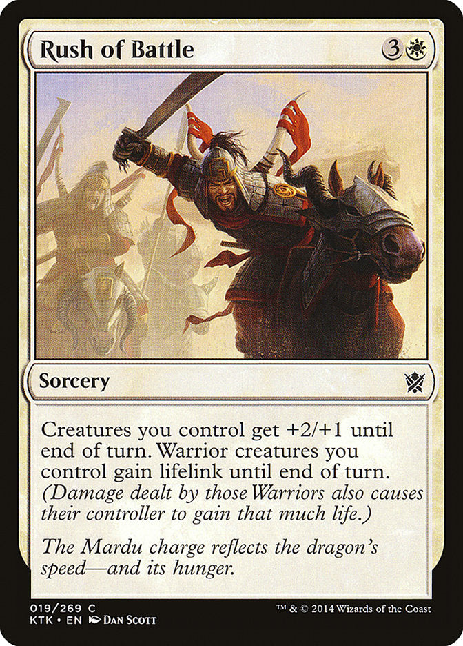 Rush of Battle [Khans of Tarkir] - Magic: The Gathering - Card Brawlers | Quebec | Canada |