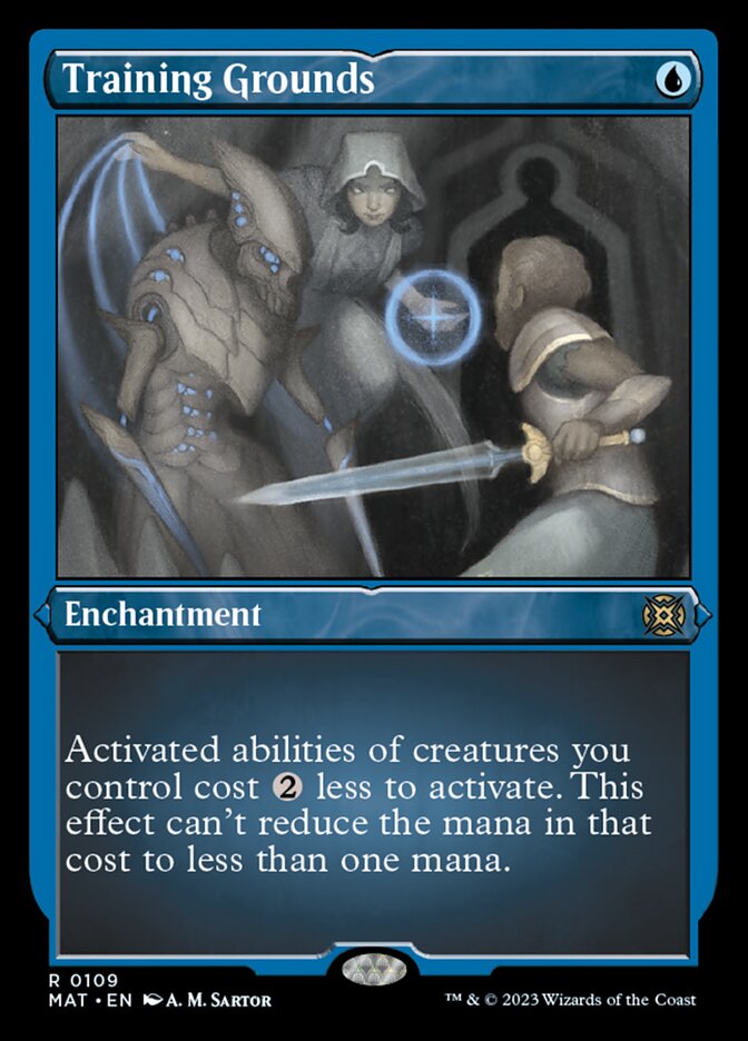 Training Grounds (Foil Etched) [March of the Machine: The Aftermath] - Magic: The Gathering - Card Brawlers | Quebec | Canada |
