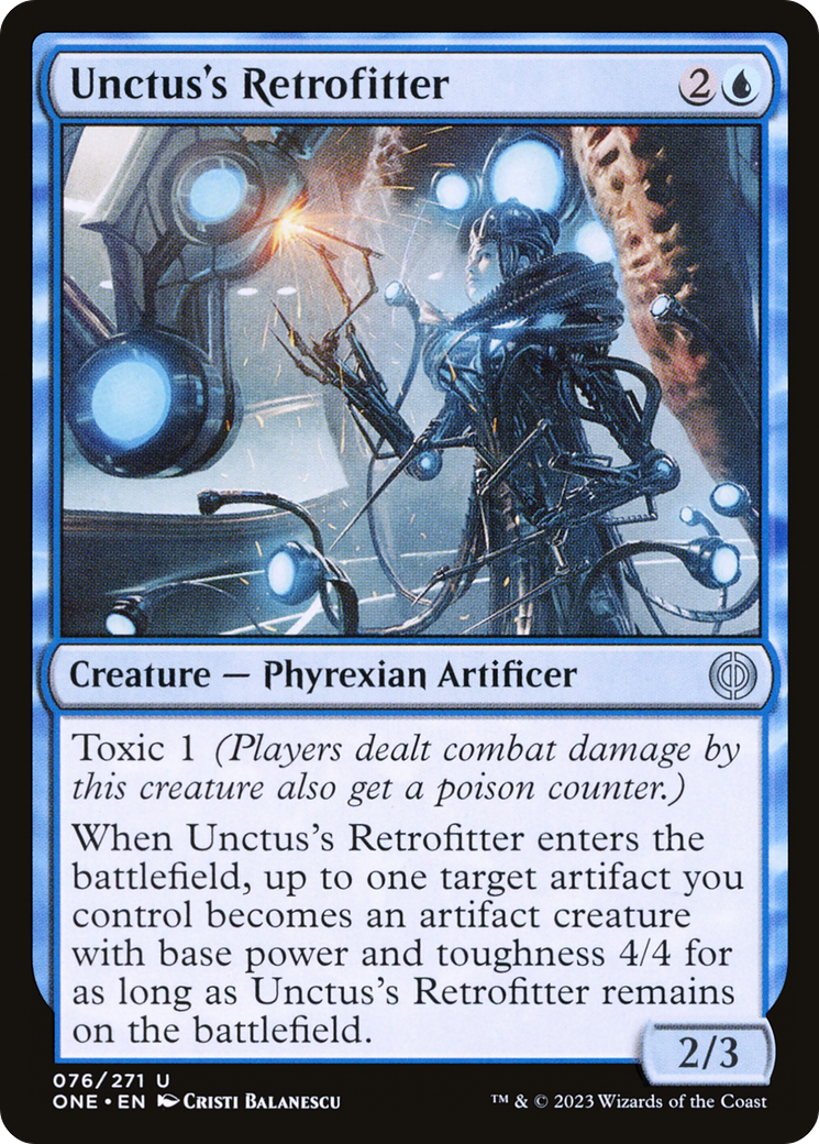 Unctus's Retrofitter [Phyrexia: All Will Be One] - Magic: The Gathering - Card Brawlers | Quebec | Canada |