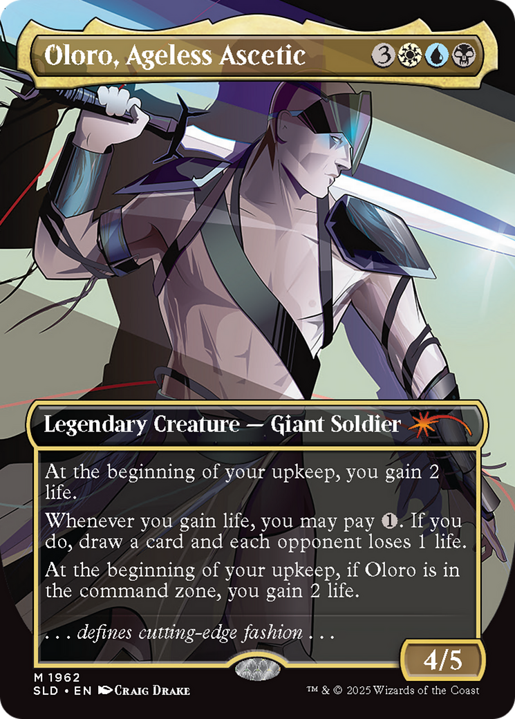 Oloro, Ageless Ascetic (Rainbow Foil) [Secret Lair Drop Series] - Magic: The Gathering - Card Brawlers | Quebec | Canada |