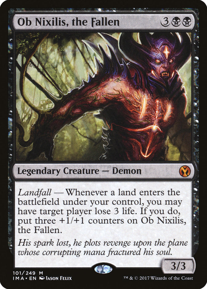 Ob Nixilis, the Fallen [Iconic Masters] - Magic: The Gathering - Card Brawlers | Quebec | Canada |