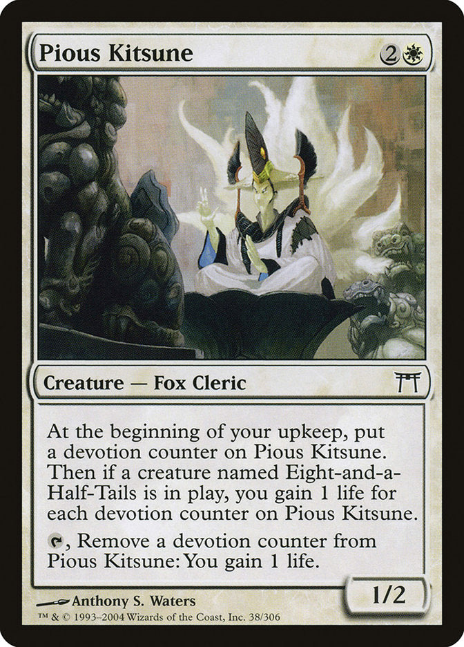 Pious Kitsune [Champions of Kamigawa] - Magic: The Gathering - Card Brawlers | Quebec | Canada |