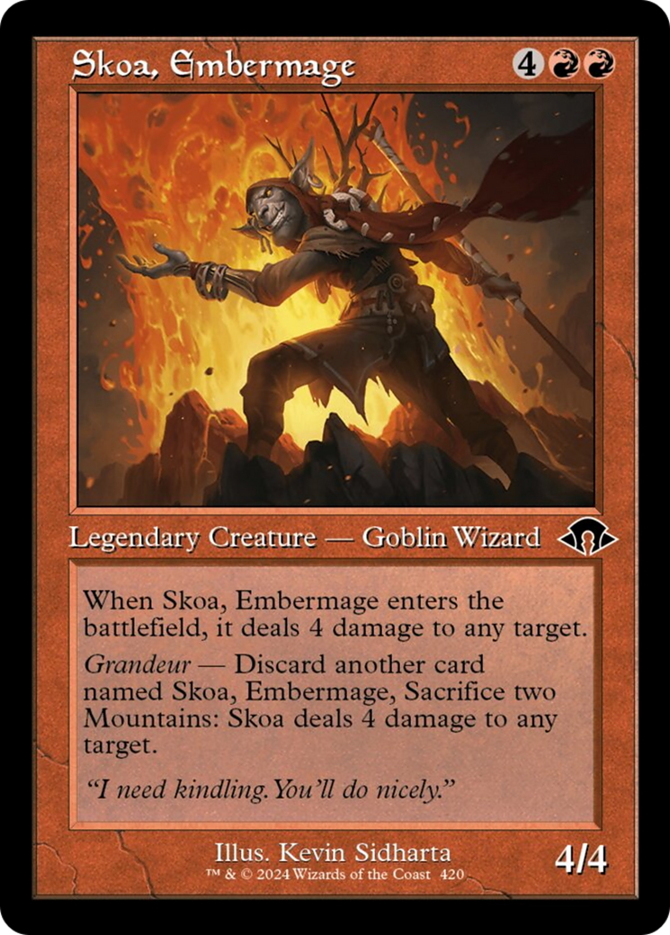 Skoa, Embermage (Retro) [Modern Horizons 3] - Magic: The Gathering - Card Brawlers | Quebec | Canada |