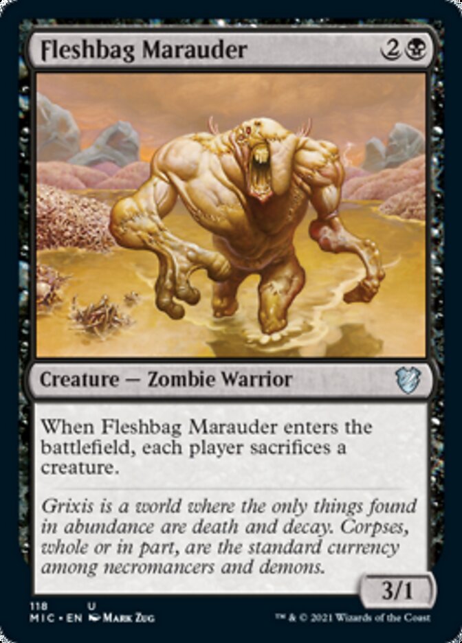 Fleshbag Marauder [Innistrad: Midnight Hunt Commander] - Magic: The Gathering - Card Brawlers | Quebec | Canada |