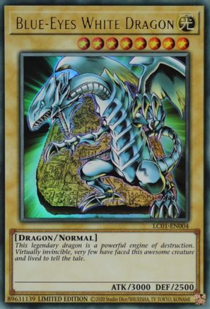 Blue-Eyes White Dragon (25th Anniversary) [LC01-EN004] Ultra Rare - Yu-Gi-Oh! - Card Brawlers | Quebec | Canada |