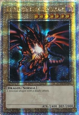 Red-Eyes Black Dragon (25th Anniversary) [LC01-EN006] Quarter Century Secret Rare - Yu-Gi-Oh! - Card Brawlers | Quebec | Canada |