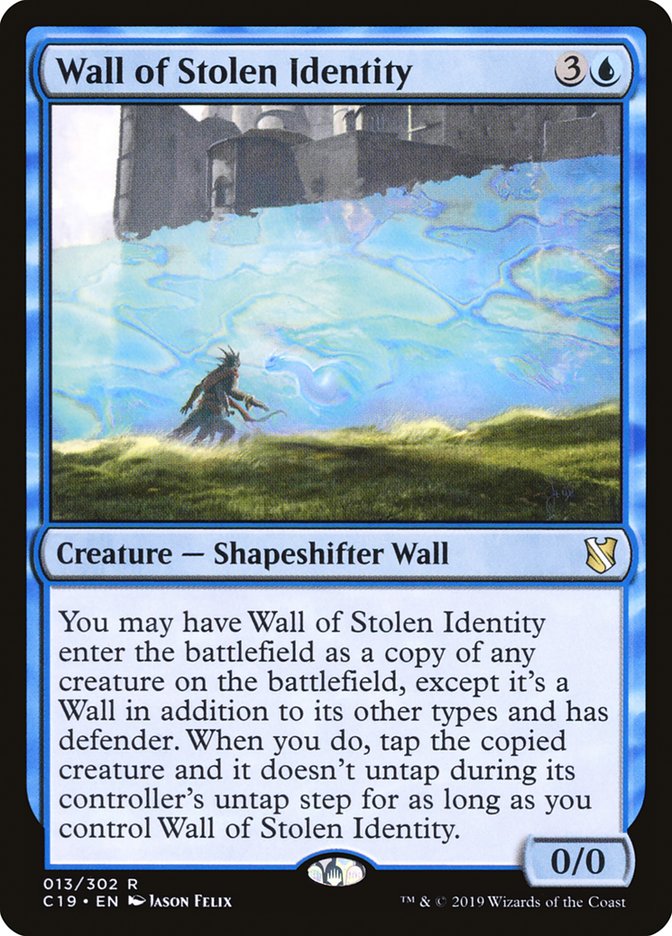 Wall of Stolen Identity [Commander 2019] - Magic: The Gathering - Card Brawlers | Quebec | Canada |