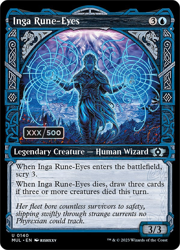 Inga Rune-Eyes (Serialized) [Multiverse Legends] - Magic: The Gathering - Card Brawlers | Quebec | Canada |