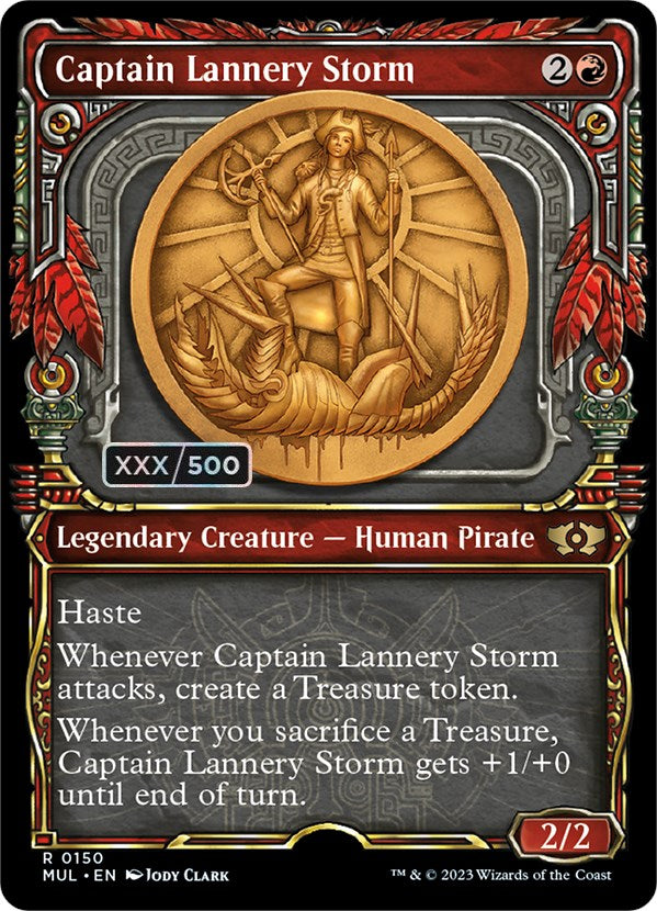 Captain Lannery Storm (Serialized) [Multiverse Legends] - Magic: The Gathering - Card Brawlers | Quebec | Canada |