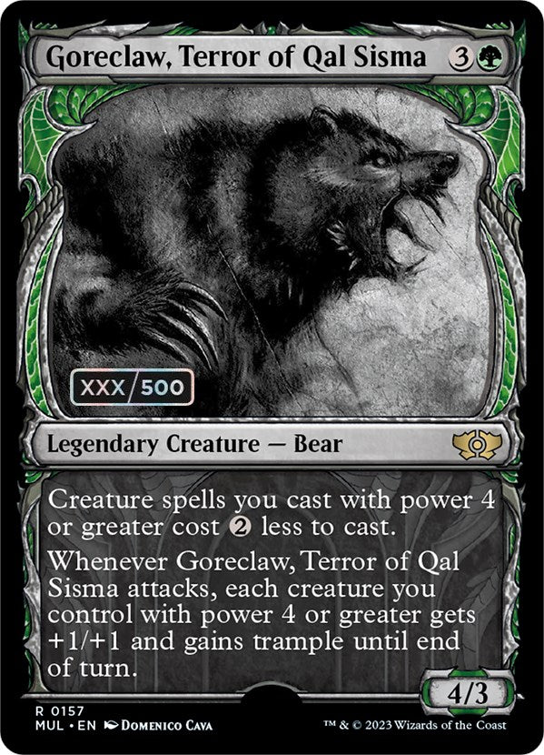 Goreclaw, Terror of Qal Sisma (Serialized) [Multiverse Legends] - Magic: The Gathering - Card Brawlers | Quebec | Canada |