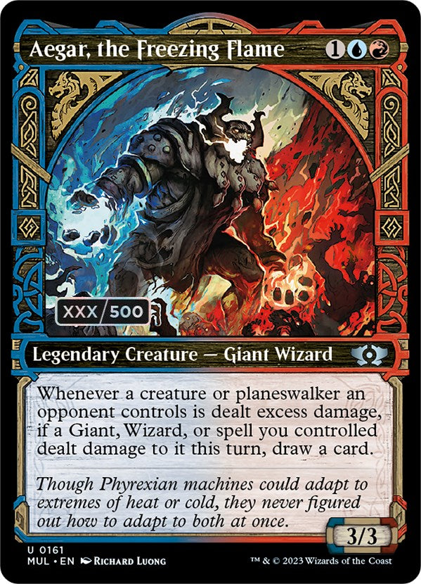 Aegar, the Freezing Flame (Serialized) [Multiverse Legends] - Magic: The Gathering - Card Brawlers | Quebec | Canada |