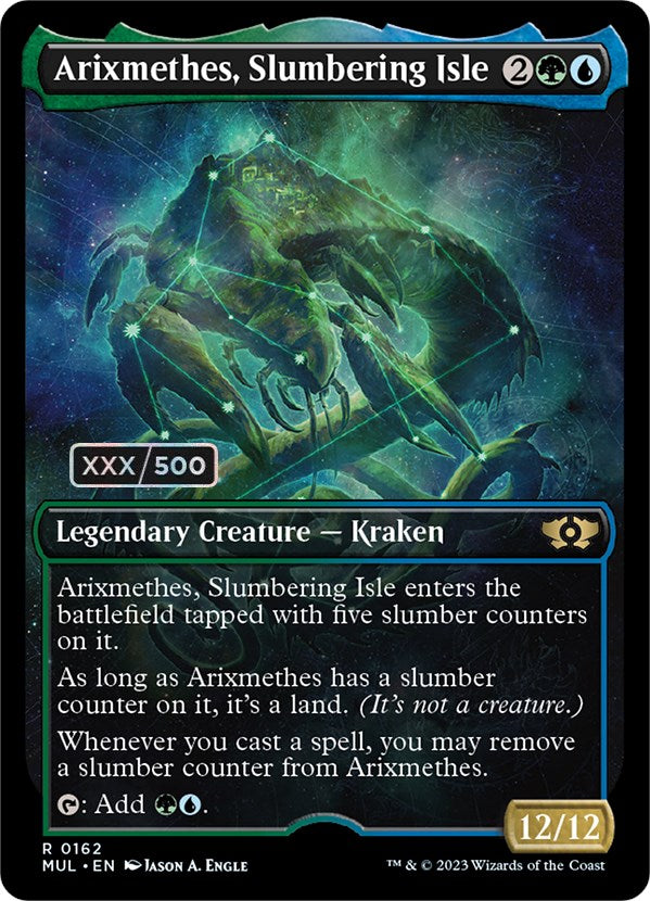 Arixmethes, Slumbering Isle (Serialized) [Multiverse Legends] - Magic: The Gathering - Card Brawlers | Quebec | Canada |