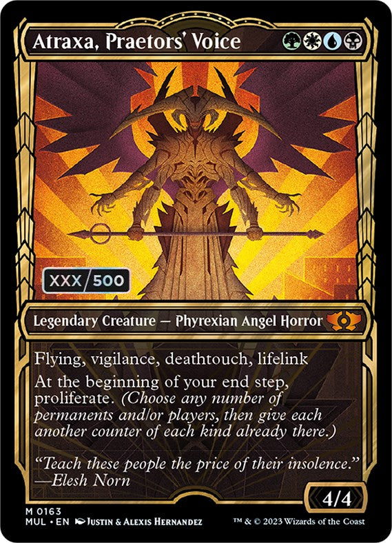 Atraxa, Praetors' Voice (Serialized) [Multiverse Legends] - Magic: The Gathering - Card Brawlers | Quebec | Canada |