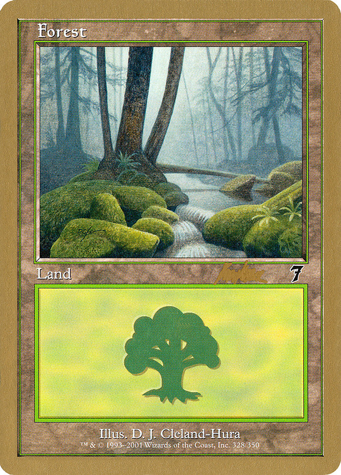Forest (328) (Brian Kibler) [World Championship Decks 2002] - Magic: The Gathering - Card Brawlers | Quebec | Canada |