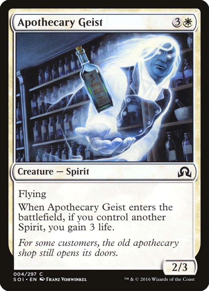 Apothecary Geist [Shadows over Innistrad] - Magic: The Gathering - Card Brawlers | Quebec | Canada |