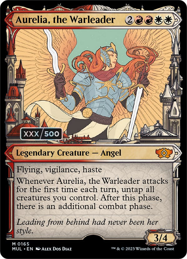 Aurelia, the Warleader (Serialized) [Multiverse Legends] - Magic: The Gathering - Card Brawlers | Quebec | Canada |