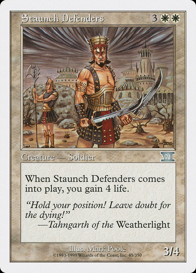 Staunch Defenders [Classic Sixth Edition] - Magic: The Gathering - Card Brawlers | Quebec | Canada |