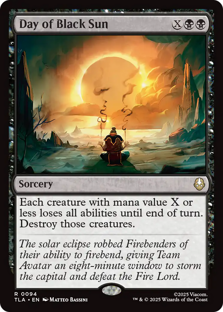 Day of Black Sun [Avatar: The Last Airbender] - Magic: The Gathering - Card Brawlers | Quebec | Canada |