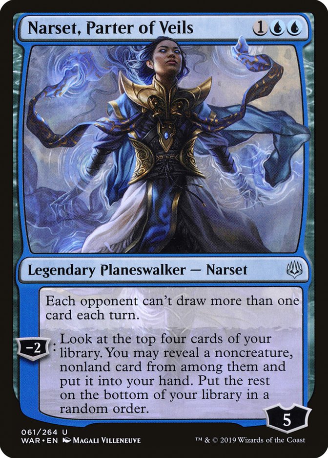 Narset, Parter of Veils [War of the Spark] - Magic: The Gathering - Card Brawlers | Quebec | Canada |