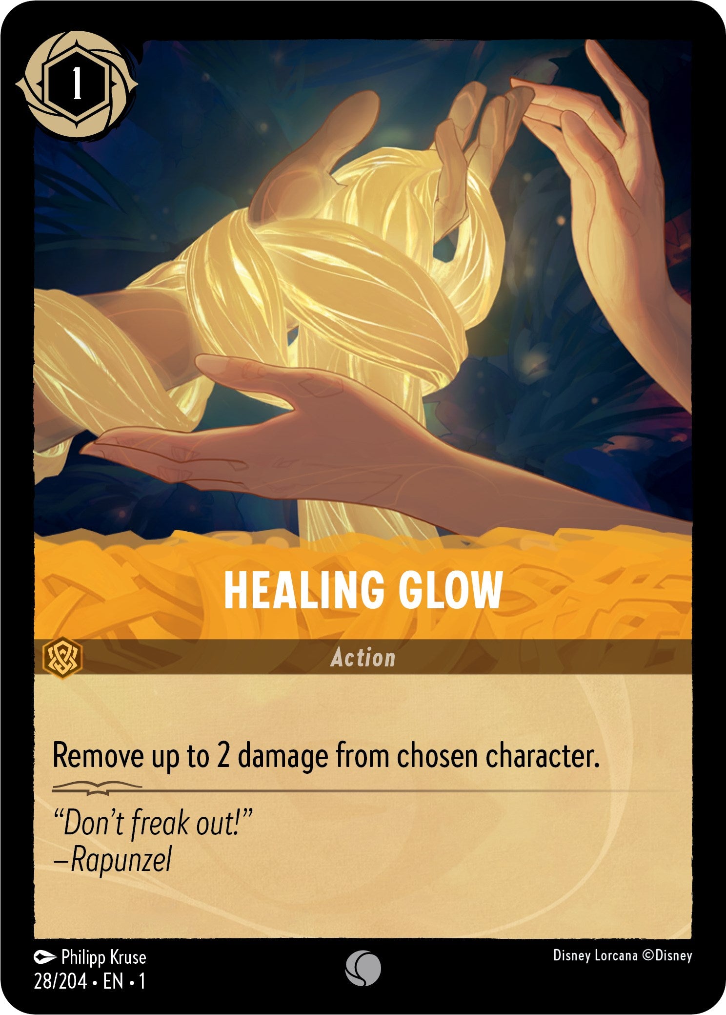 Healing Glow (28/204) [The First Chapter] - Disney - Card Brawlers | Quebec | Canada |
