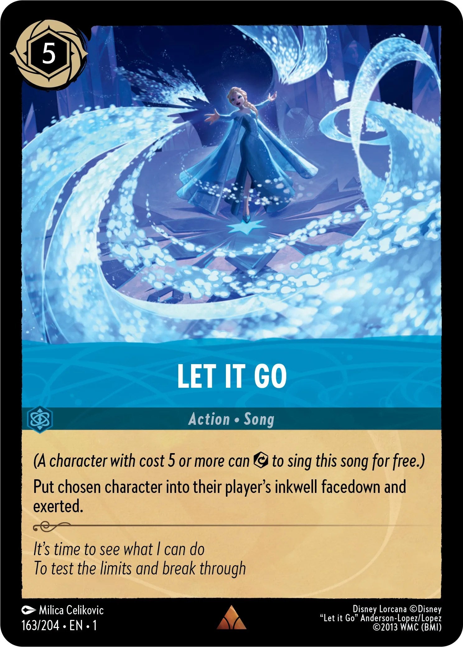 Let It Go (163/204) [The First Chapter] - Disney - Card Brawlers | Quebec | Canada |