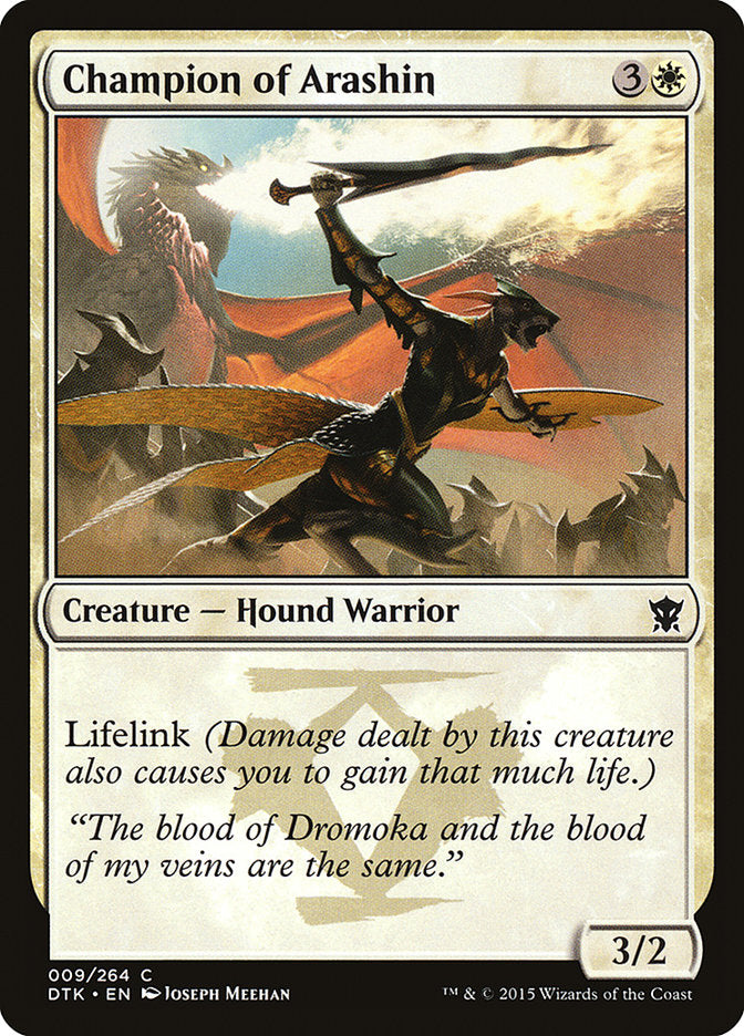 Champion of Arashin [Dragons of Tarkir] - Magic: The Gathering - Card Brawlers | Quebec | Canada |