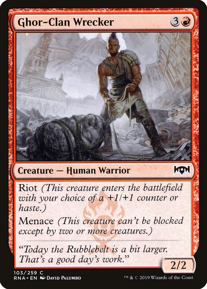 Ghor-Clan Wrecker [Ravnica Allegiance] - Magic: The Gathering - Card Brawlers | Quebec | Canada |