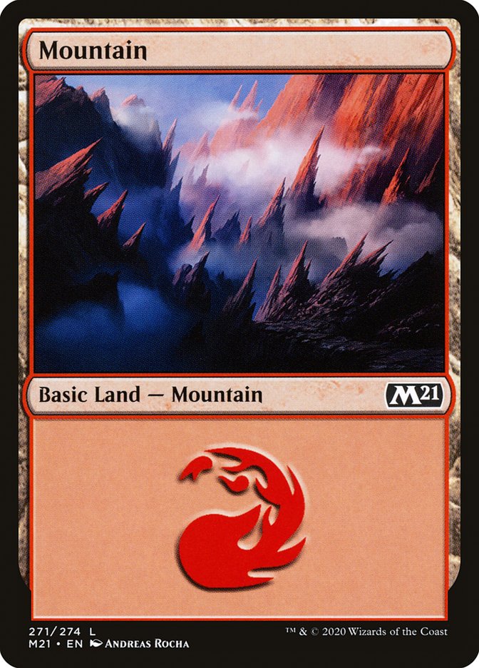 Mountain (271) [Core Set 2021] - Magic: The Gathering - Card Brawlers | Quebec | Canada |