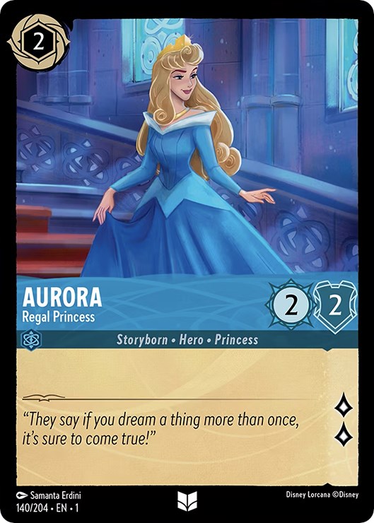 Aurora - Regal Princess (140/204) [The First Chapter] - Disney - Card Brawlers | Quebec | Canada |