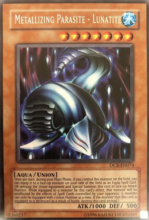 Metallizing Parasite - Lunatite [DCR-EN074] Rare - Yu-Gi-Oh! - Card Brawlers | Quebec | Canada |