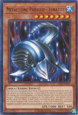 Metallizing Parasite - Lunatite (25th Anniversary) [DCR-EN074] Rare - Yu-Gi-Oh! - Card Brawlers | Quebec | Canada |