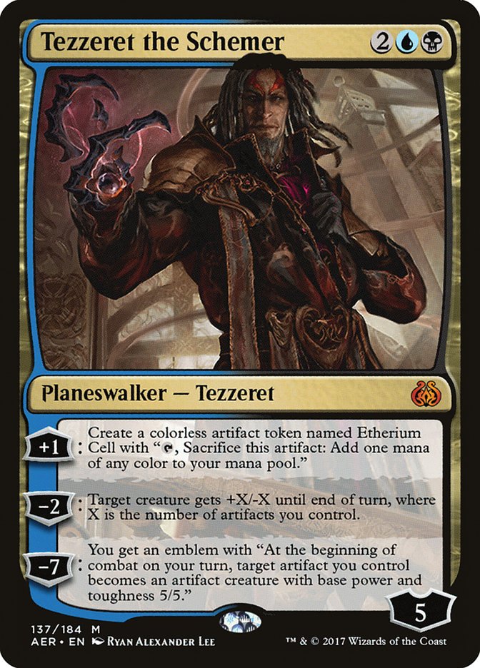 Tezzeret the Schemer [Aether Revolt] - Magic: The Gathering - Card Brawlers | Quebec | Canada |