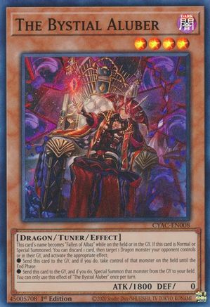 The Bystial Aluber [CYAC-EN008] Super Rare - Yu-Gi-Oh! - Card Brawlers | Quebec | Canada |