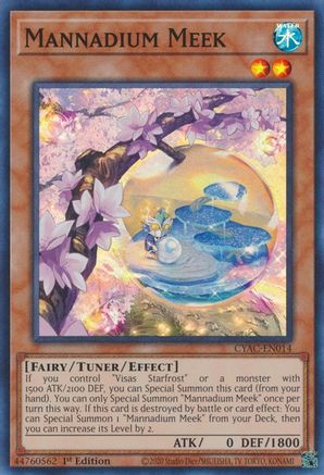 Mannadium Meek [CYAC-EN014] Super Rare - Yu-Gi-Oh! - Card Brawlers | Quebec | Canada |