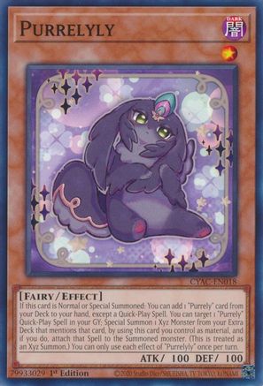 Purrelyly [CYAC-EN018] Common - Yu-Gi-Oh! - Card Brawlers | Quebec | Canada |