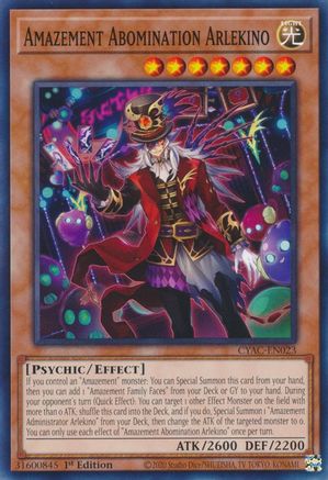 Amazement Abomination Arlekino [CYAC-EN023] Common - Yu-Gi-Oh! - Card Brawlers | Quebec | Canada |