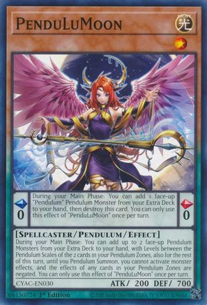 PenduLuMoon [CYAC-EN030] Common - Yu-Gi-Oh! - Card Brawlers | Quebec | Canada |