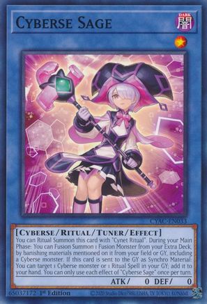 Cyberse Sage [CYAC-EN033] Common - Yu-Gi-Oh! - Card Brawlers | Quebec | Canada |