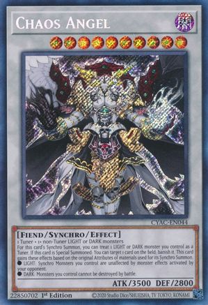 Chaos Angel [CYAC-EN044] Secret Rare - Yu-Gi-Oh! - Card Brawlers | Quebec | Canada |