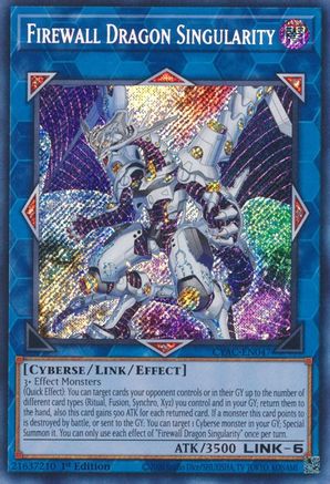 Firewall Dragon Singularity [CYAC-EN047] Secret Rare - Yu-Gi-Oh! - Card Brawlers | Quebec | Canada |