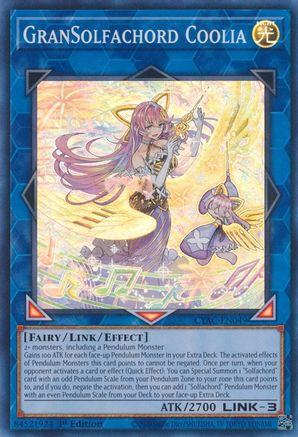 GranSolfachord Coolia [CYAC-EN049] Super Rare - Yu-Gi-Oh! - Card Brawlers | Quebec | Canada |