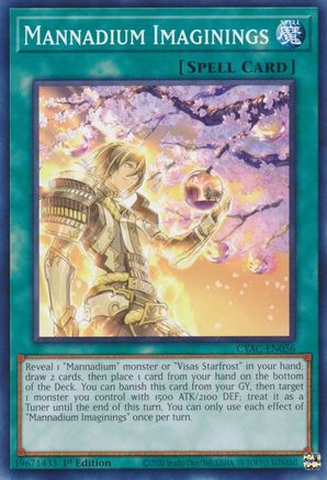 Mannadium Imaginings [CYAC-EN056] Common - Yu-Gi-Oh! - Card Brawlers | Quebec | Canada |