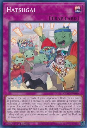 Hatsugai [CYAC-EN080] Common - Yu-Gi-Oh! - Card Brawlers | Quebec | Canada |