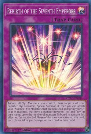 Rebirth of the Seventh Emperors [CYAC-EN099] Super Rare - Yu-Gi-Oh! - Card Brawlers | Quebec | Canada |