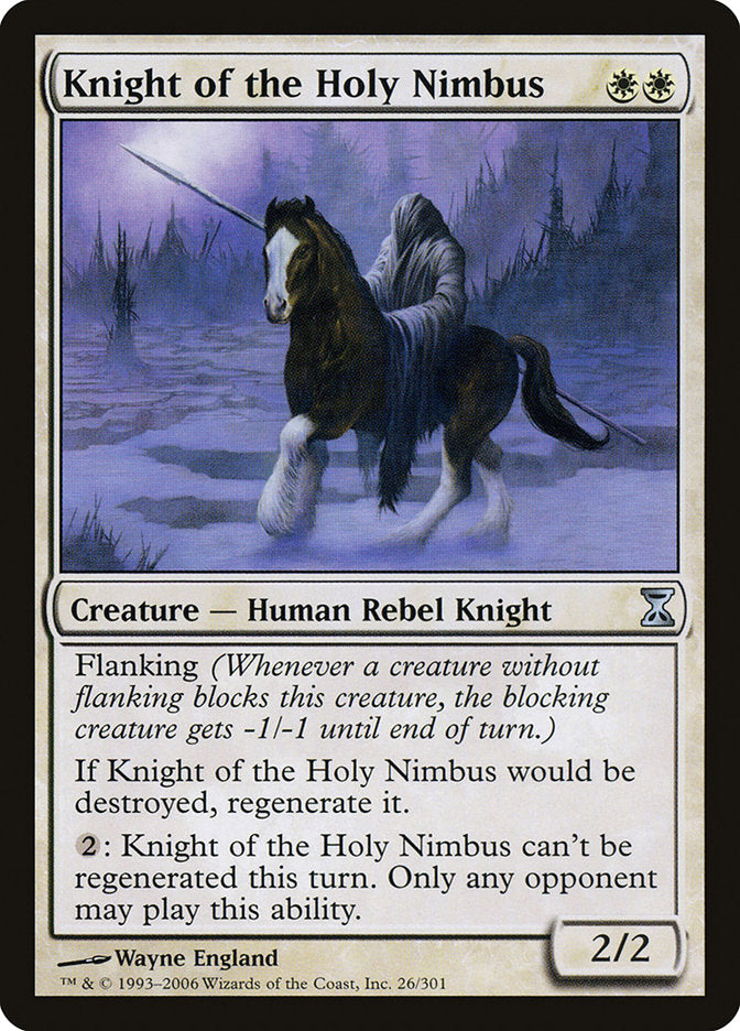 Knight of the Holy Nimbus [Time Spiral] - Magic: The Gathering - Card Brawlers | Quebec | Canada |
