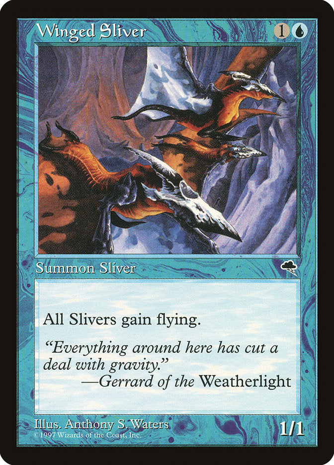 Winged Sliver [Tempest] - Magic: The Gathering - Card Brawlers | Quebec | Canada |